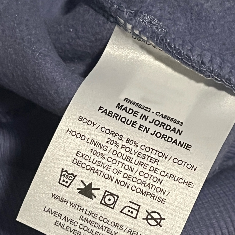 Nike Sportswear Phoenix Fleece Oversized Pullover Hoodie Sweatshirt Medium Blue - Picture 8 of 11